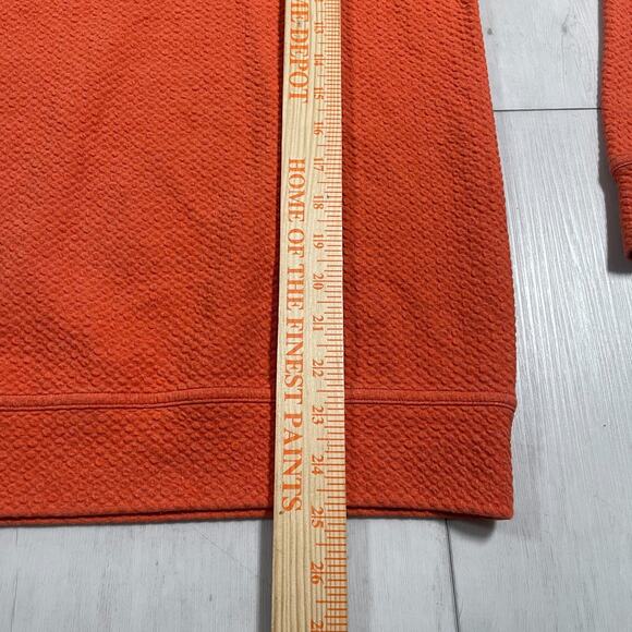 Lululemon All Yours Crew Sweatshirt Womens 6 Orange Heathered Brick Bubble Dot - Picture 10 of 12